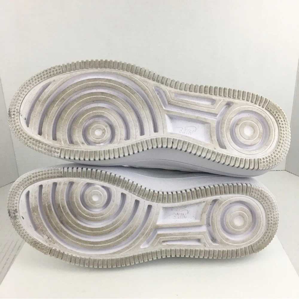 Nike Women's All-White Platform Air Force 1 Sneakers